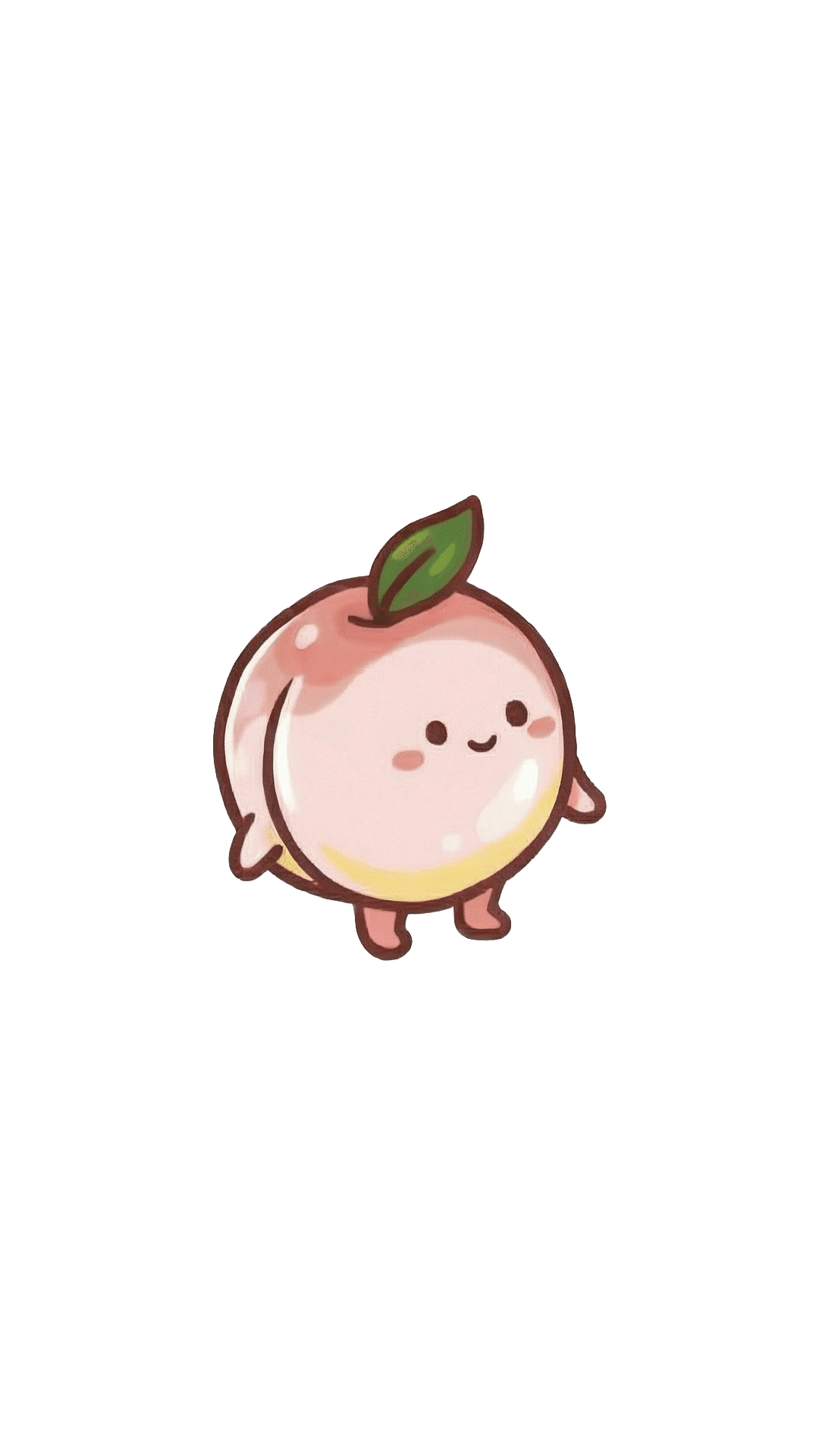 Peach mascot