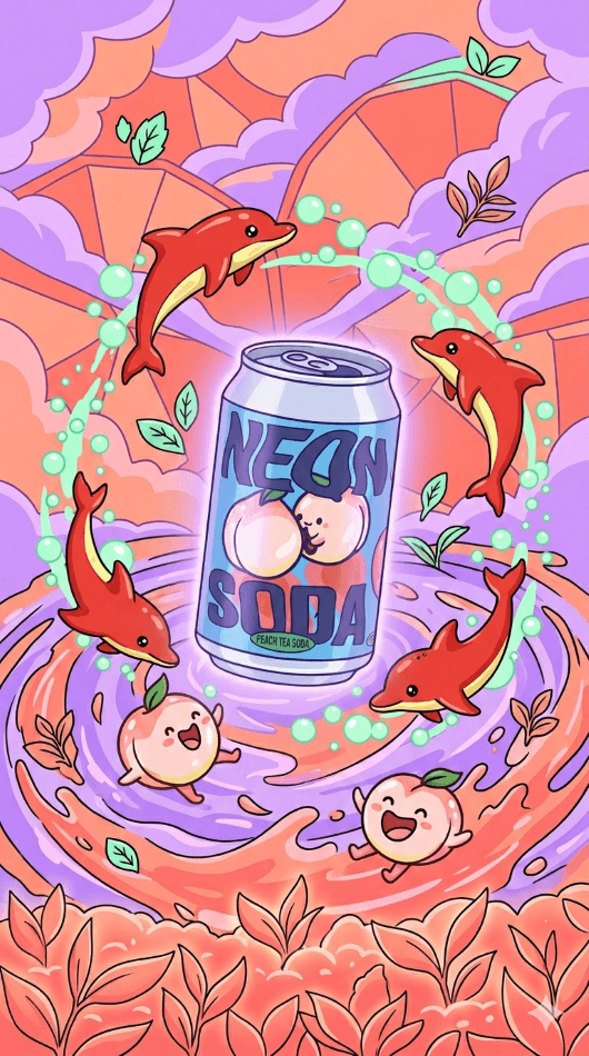 Peach Tea Soda